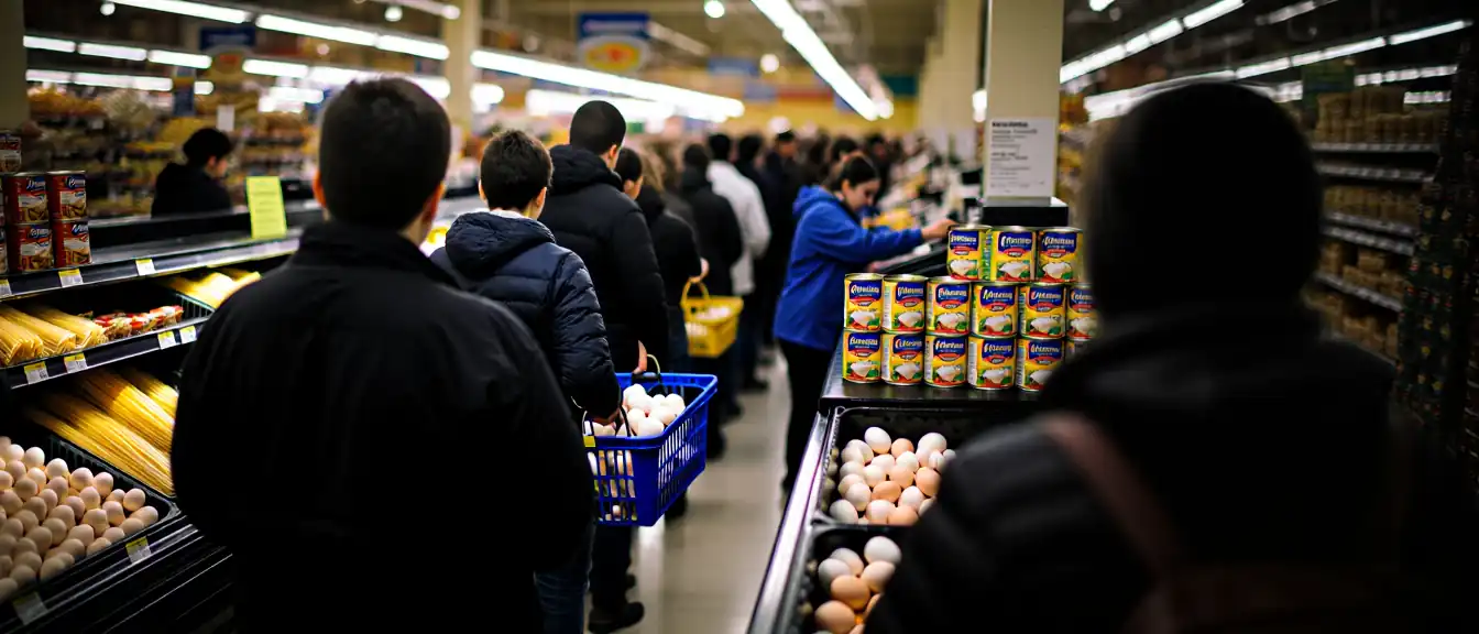 Новые правила в АТБ: покупателям запретили закупаться продуктами в больших объемах