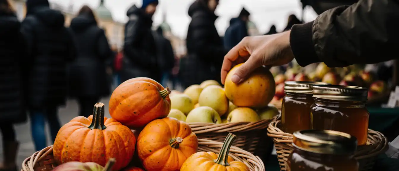 Свыше двухсот торговых площадок с продукцией российских фермеров развернутся в Московской области в течение октября