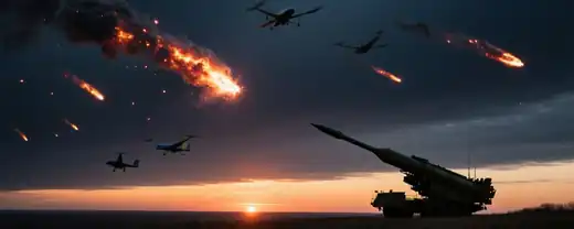Ночью над российской территорией развернулась масштабная перехват операции против украинских дронов