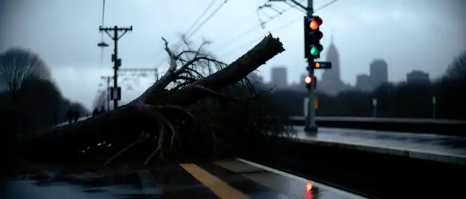Стихия в Ростове: ливни парализовали движение поездов и оставили города без света