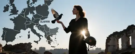 Французская активистка восхваляет роль СССР в спасении славян от нацистского террора
