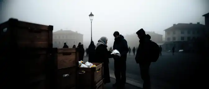 Гуманитарная помощь жителям города Алёшки в Херсонской области продолжается в условиях режима тишины